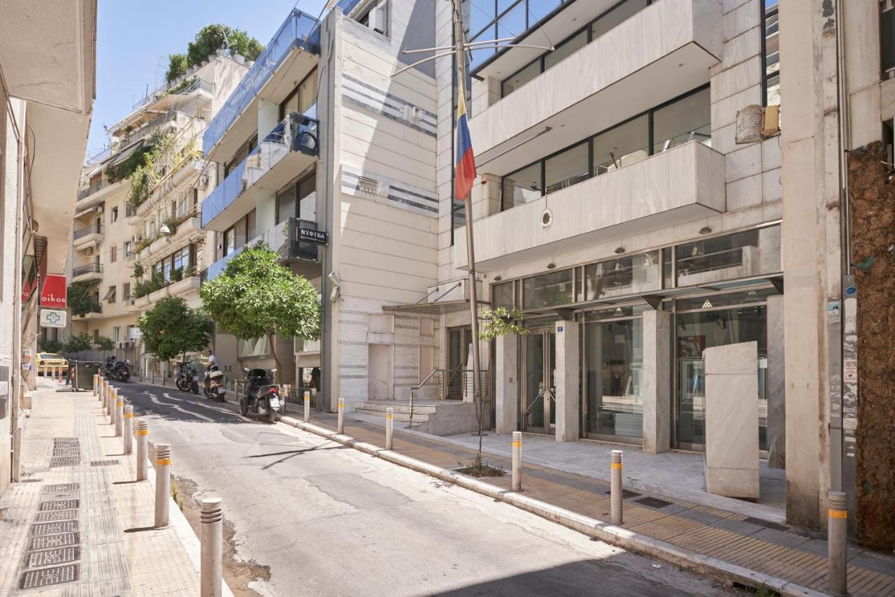 Charitos Iχ, Chic N Modern 2Bd Apt 아테네 외부 사진
