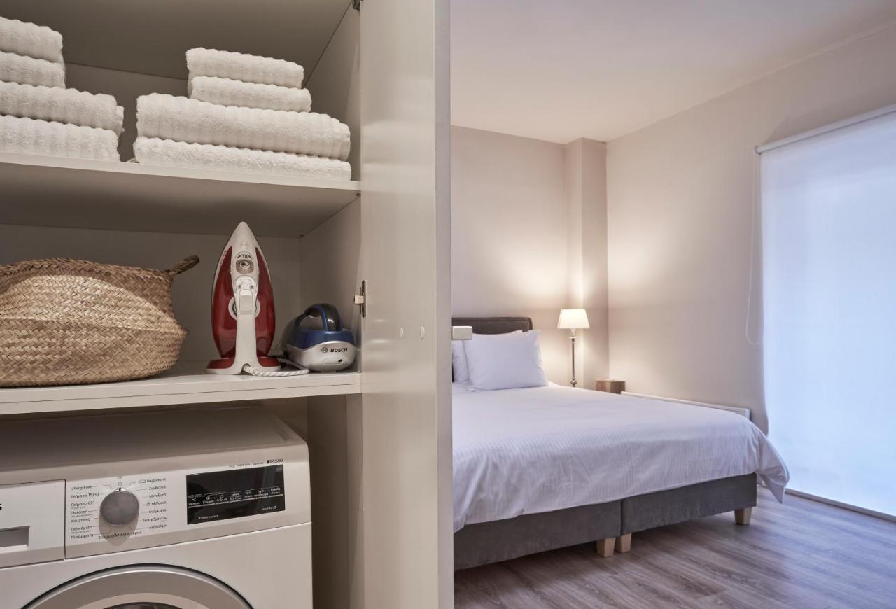 Charitos Iχ, Chic N Modern 2Bd Apt 아테네 외부 사진